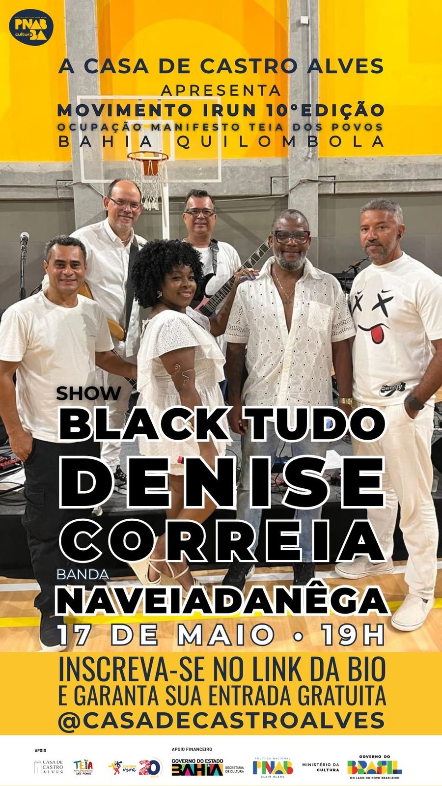 Cartaz oficial 2 - 10ª Edição — Show de Denise Correia