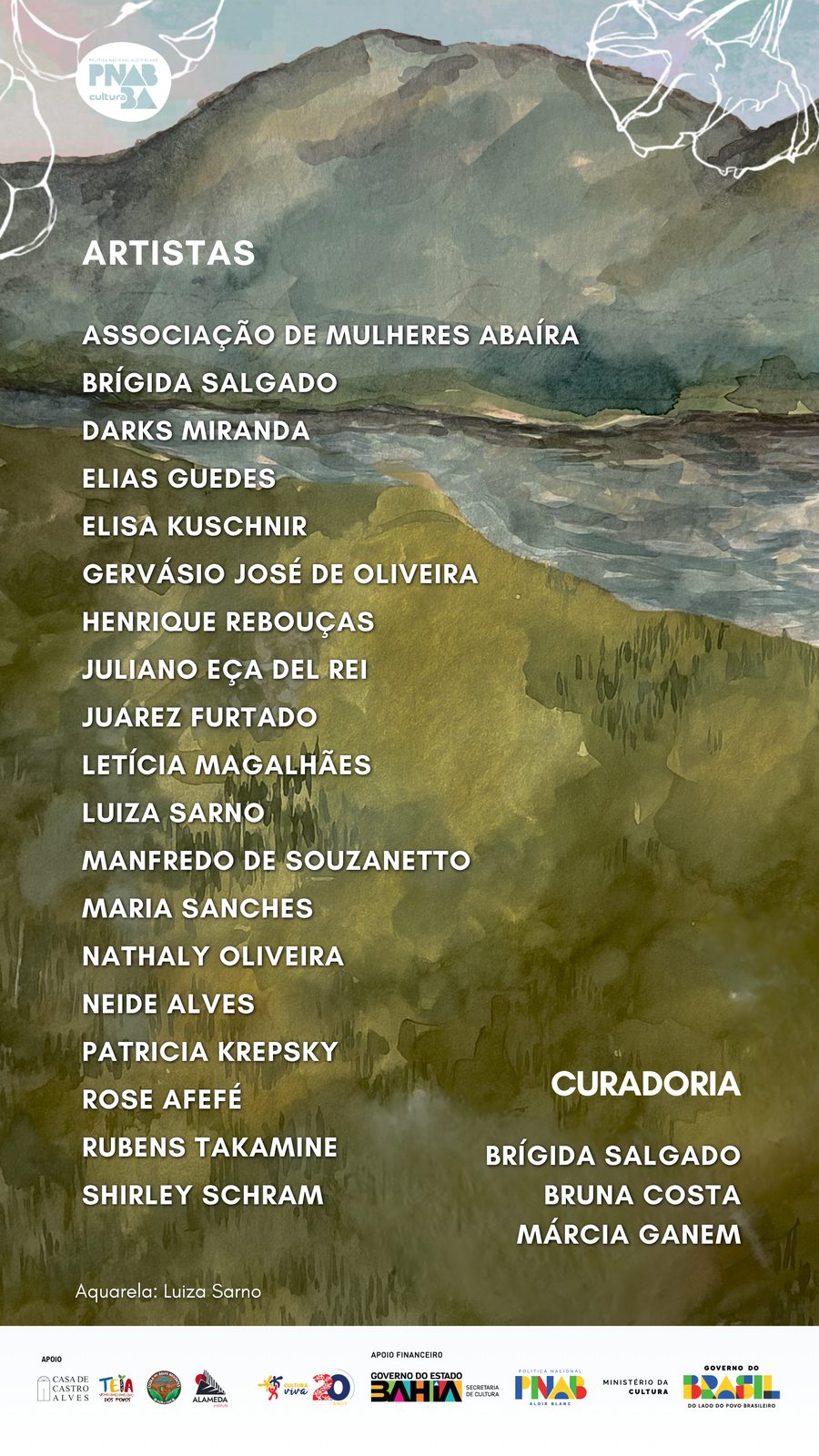 Cartaz oficial 3 - 11ª Edição — Águas Nascentes: Tempo de Recomeços