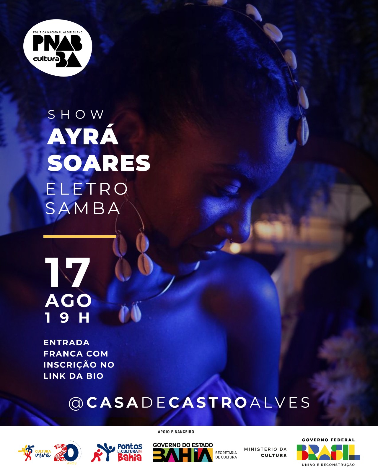 Cartaz oficial - 2ª Edição — Show 'EletroSamba'