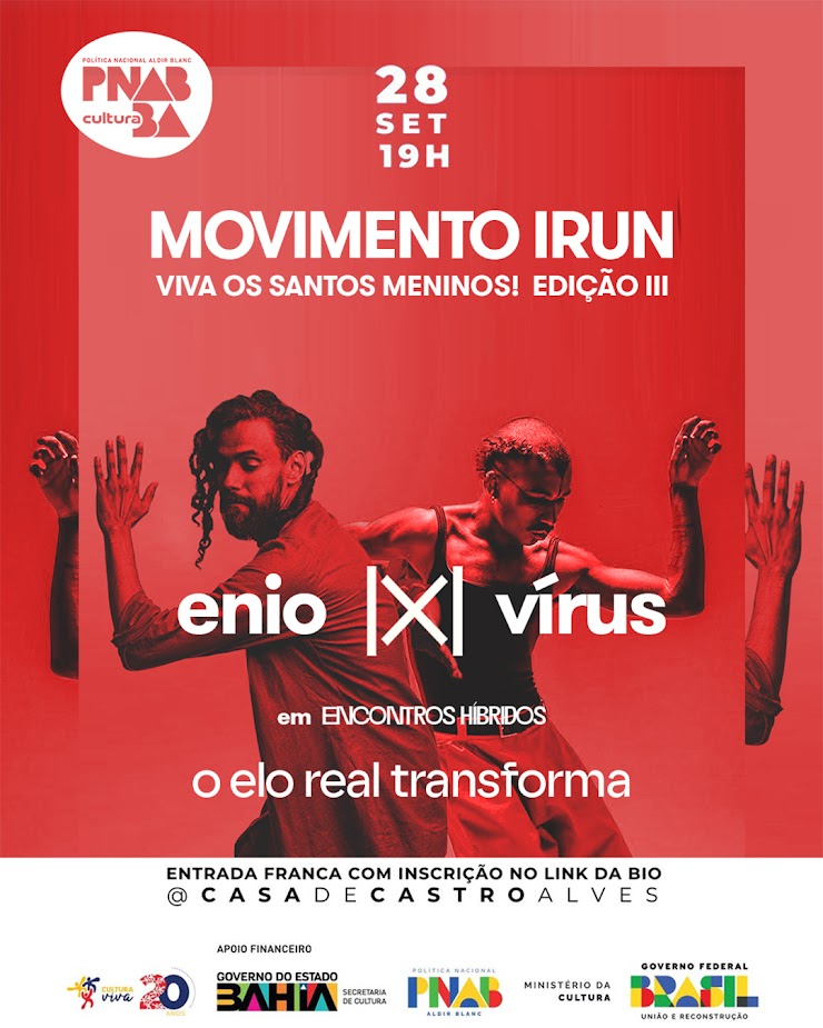 Cartaz oficial - 3ª Edição — Show 'Encontros Híbridos'